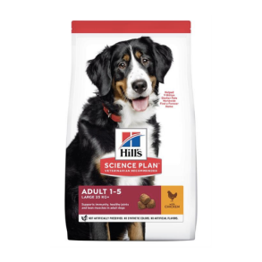 Hill's Science Plan Hundefoder Voksen Large m. kylling 12 kg.